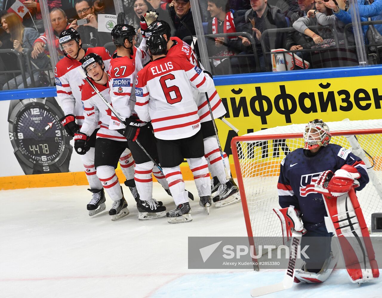 2016 IIHF World Ice Hockey Championship. Canada vs. USA