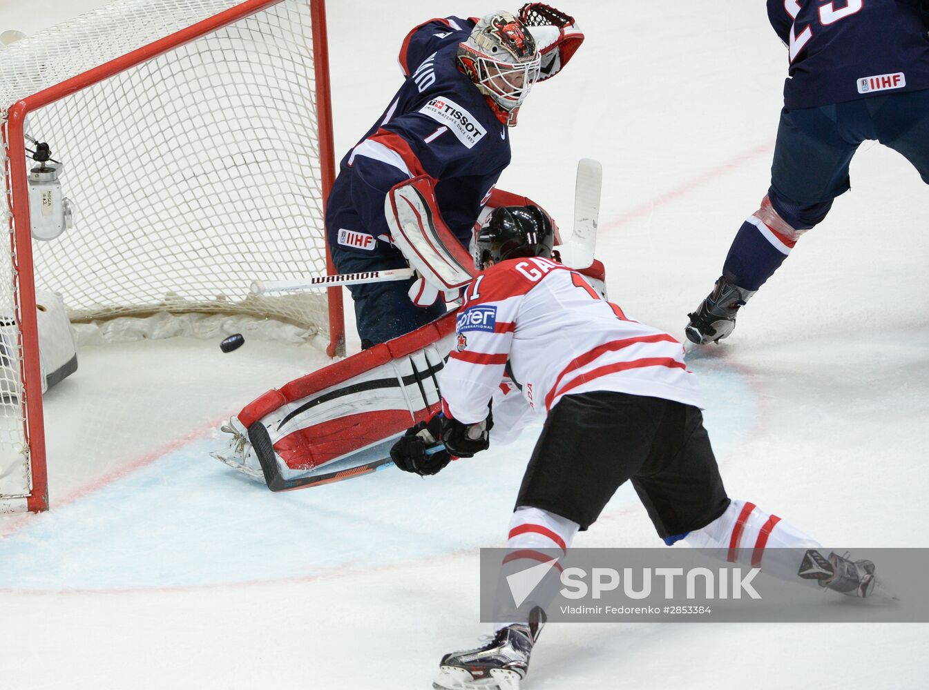 2016 IIHF World Ice Hockey Championship. Canada vs. USA