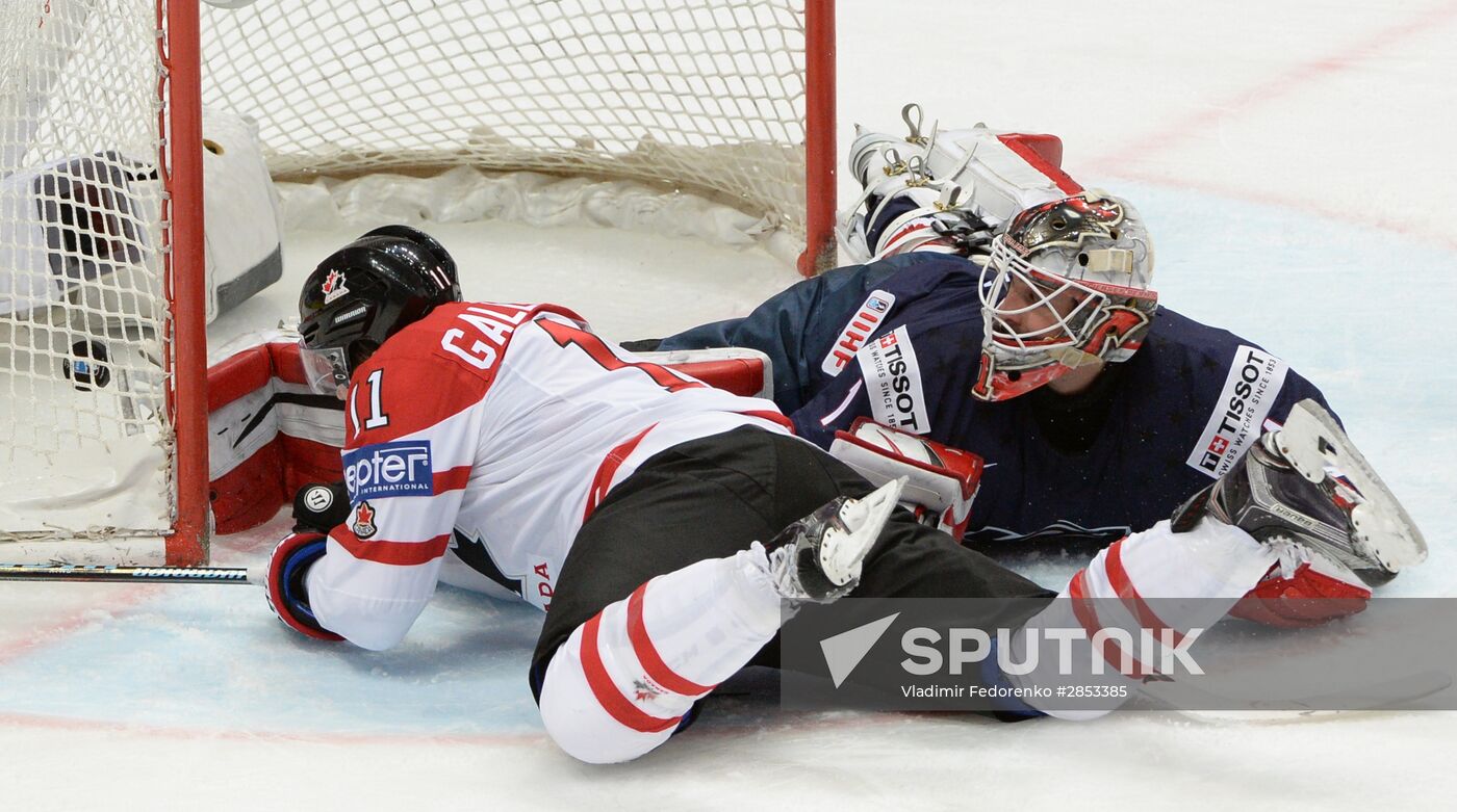 2016 IIHF World Ice Hockey Championship. Canada vs. USA