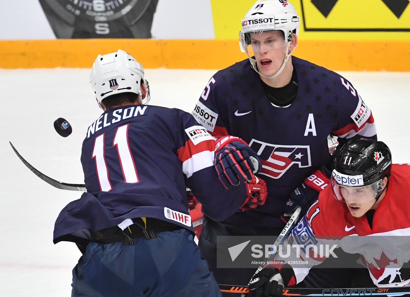 2016 IIHF World Ice Hockey Championship. Canada vs. USA