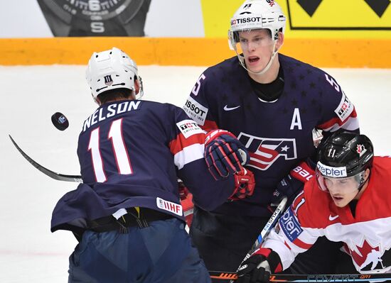 2016 IIHF World Ice Hockey Championship. Canada vs. USA