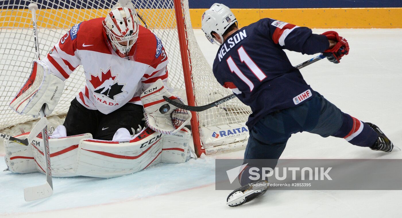 2016 IIHF World Ice Hockey Championship. Canada vs. USA