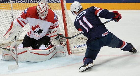 2016 IIHF World Ice Hockey Championship. Canada vs. USA