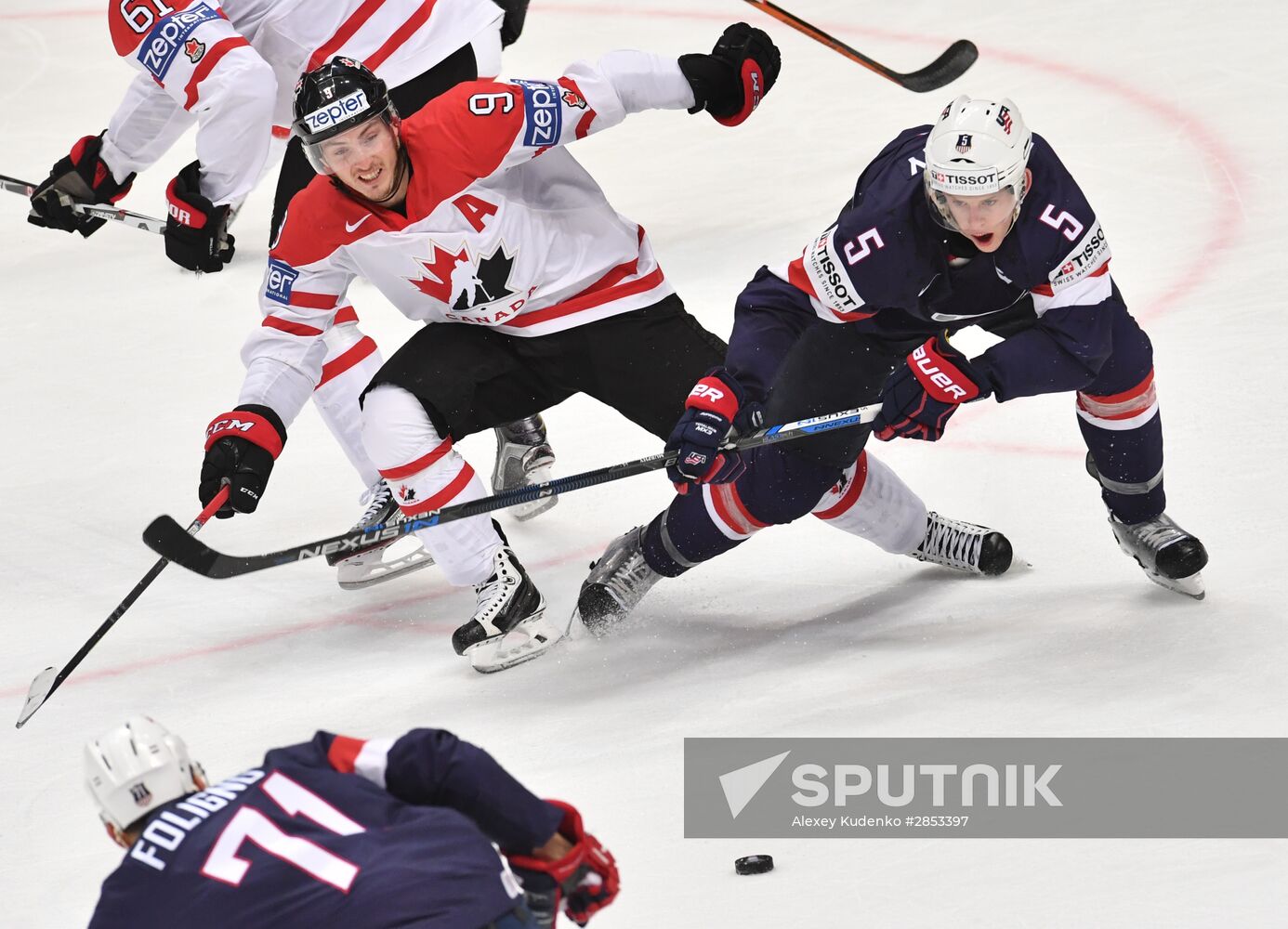 2016 IIHF World Ice Hockey Championship. Canada vs. USA