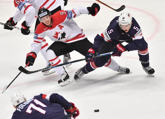 2016 IIHF World Ice Hockey Championship. Canada vs. USA