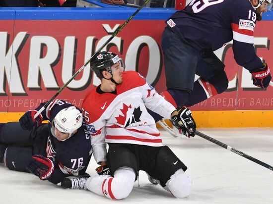 2016 IIHF World Ice Hockey Championship. Canada vs. USA