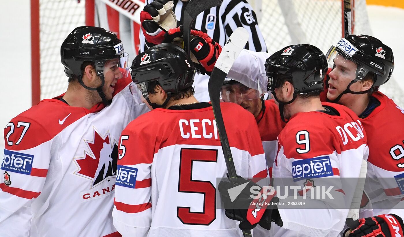 2016 IIHF World Ice Hockey Championship. Canada vs. USA