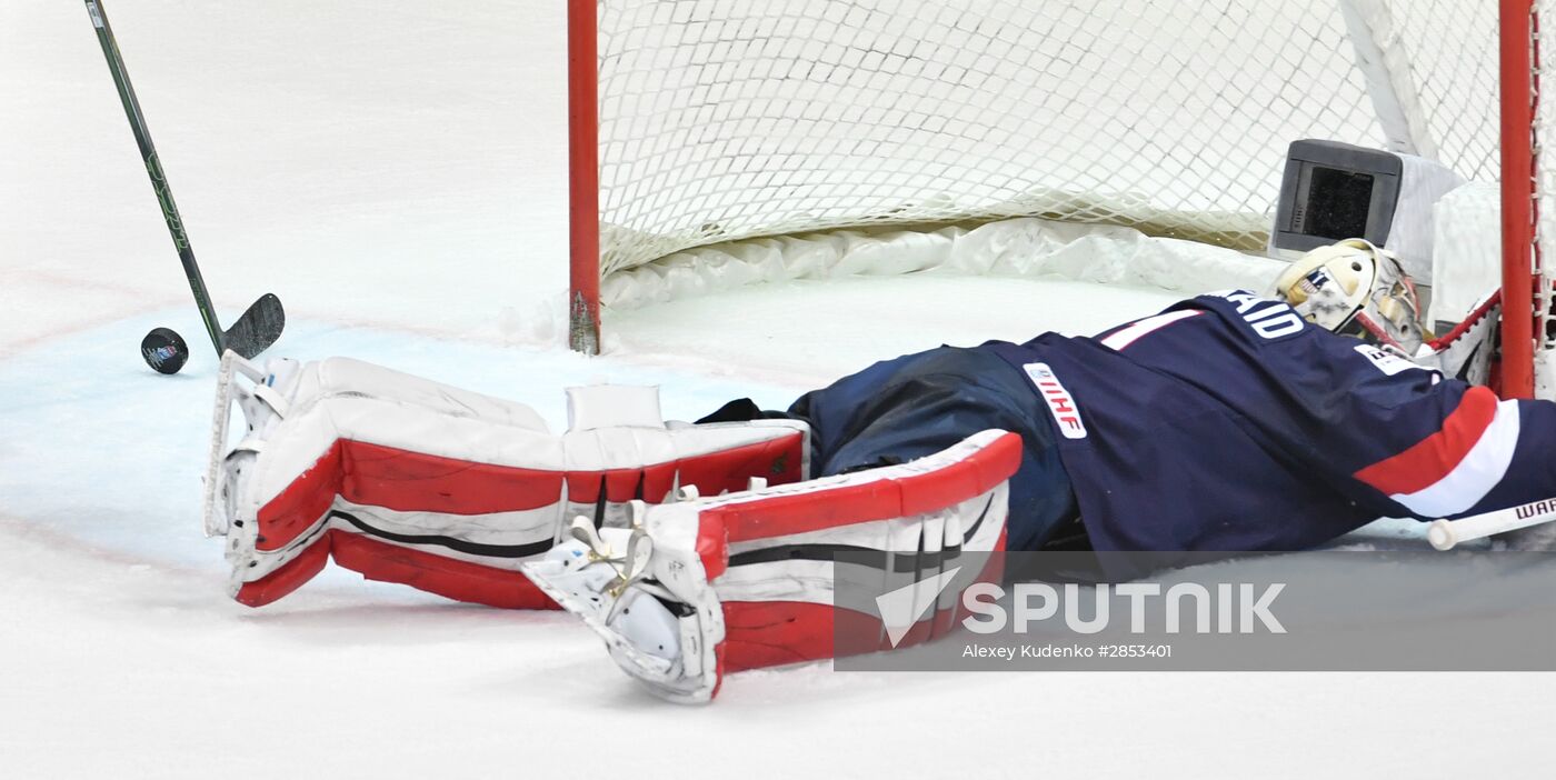 2016 IIHF World Ice Hockey Championship. Canada vs. USA