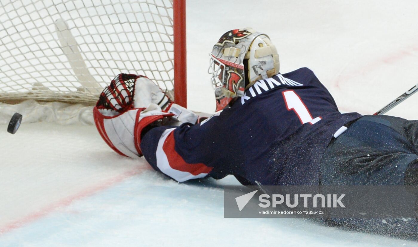 2016 IIHF World Ice Hockey Championship. Canada vs. USA