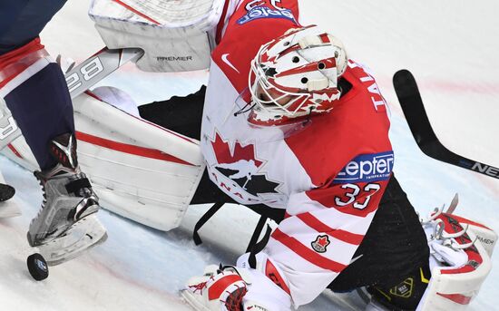 2016 IIHF World Ice Hockey Championship. Canada vs. USA