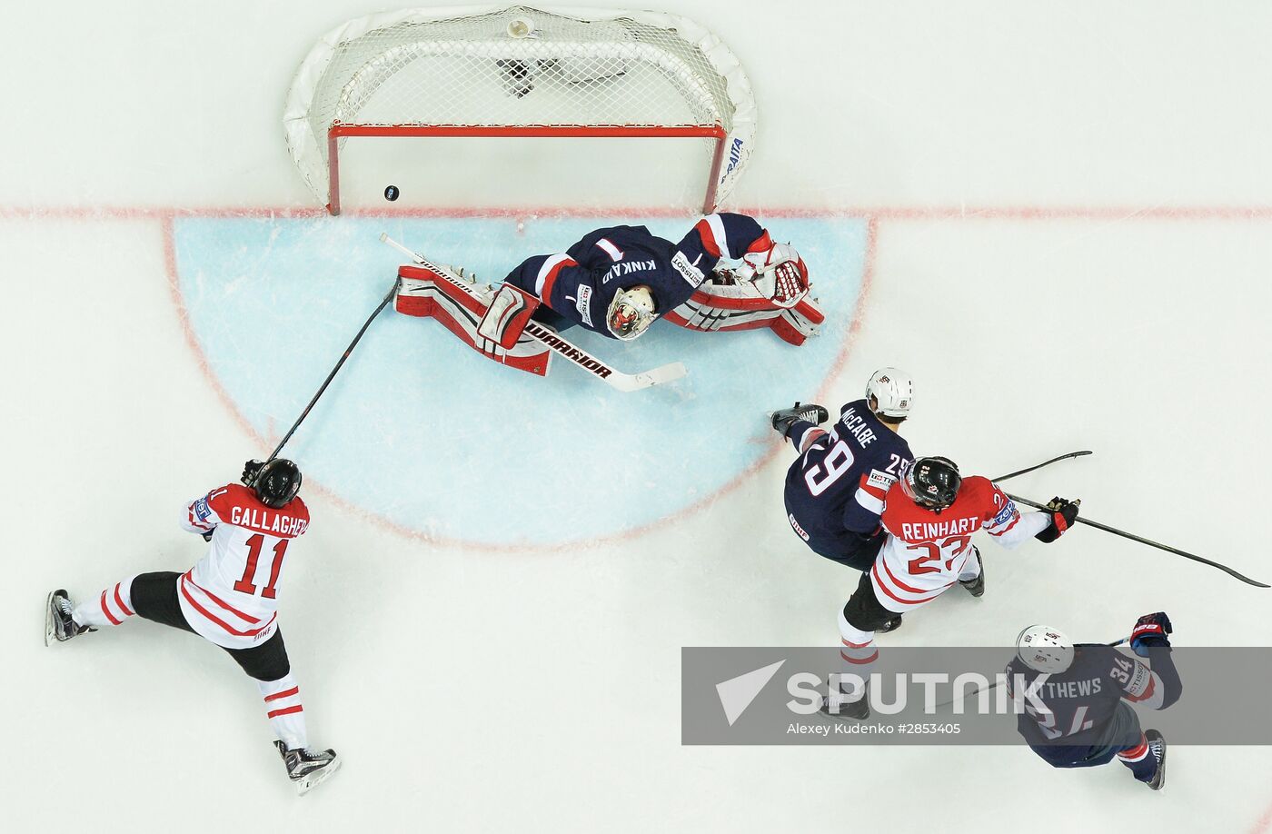 2016 IIHF World Ice Hockey Championship. Canada vs. USA