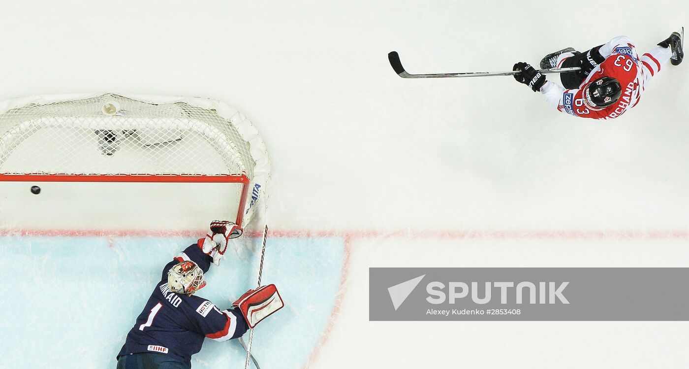 2016 IIHF World Ice Hockey Championship. Canada vs. USA