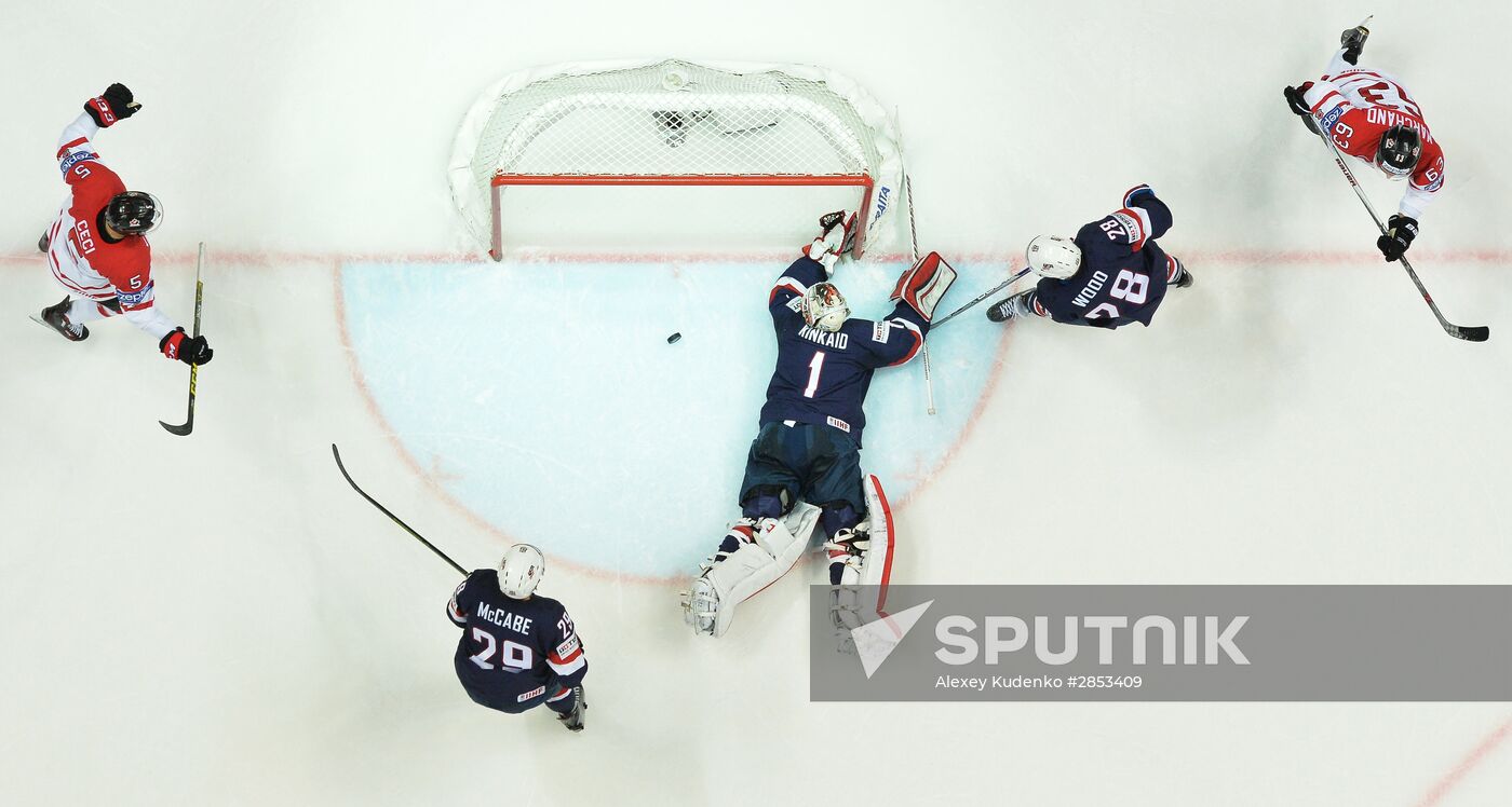 2016 IIHF World Ice Hockey Championship. Canada vs. USA