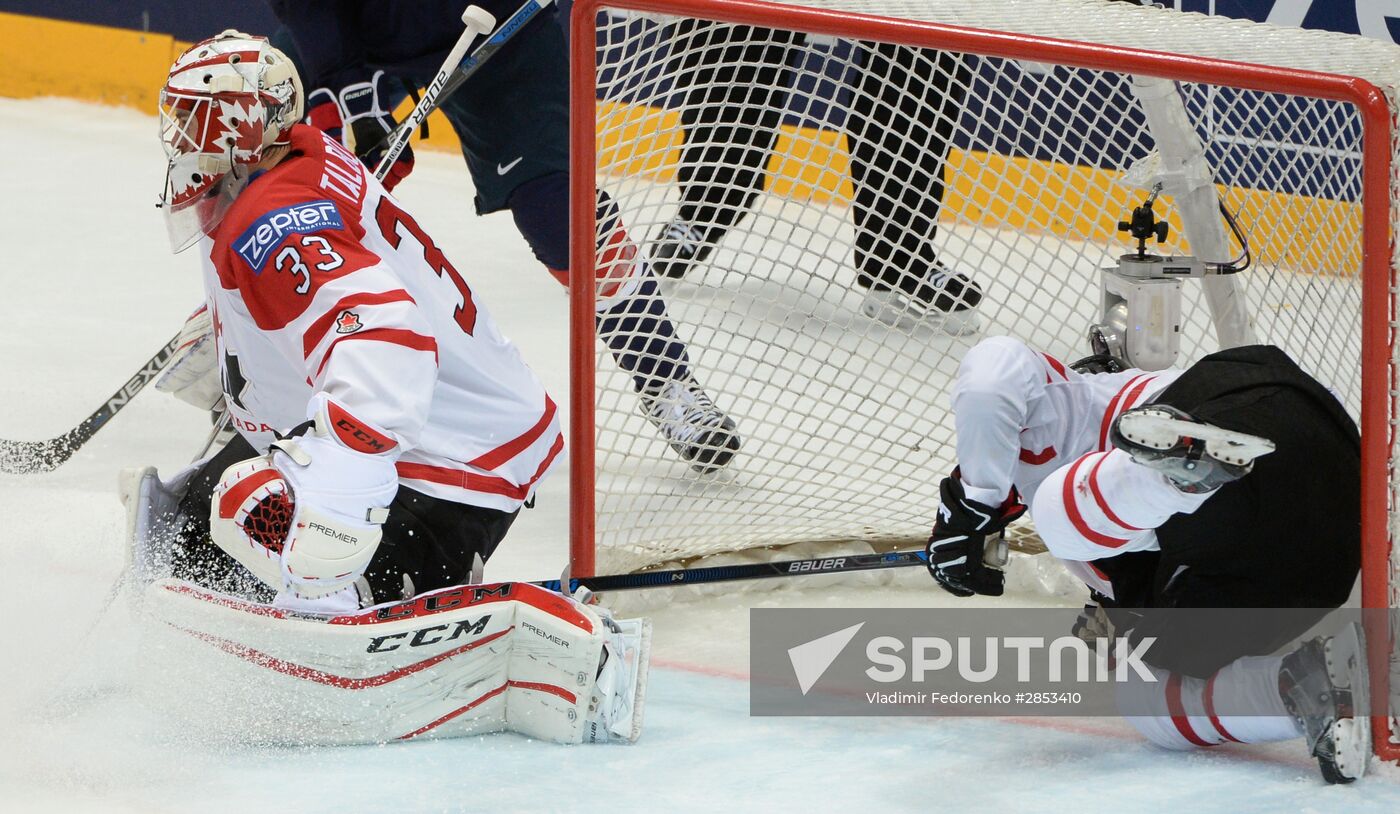 2016 IIHF World Ice Hockey Championship. Canada vs. USA