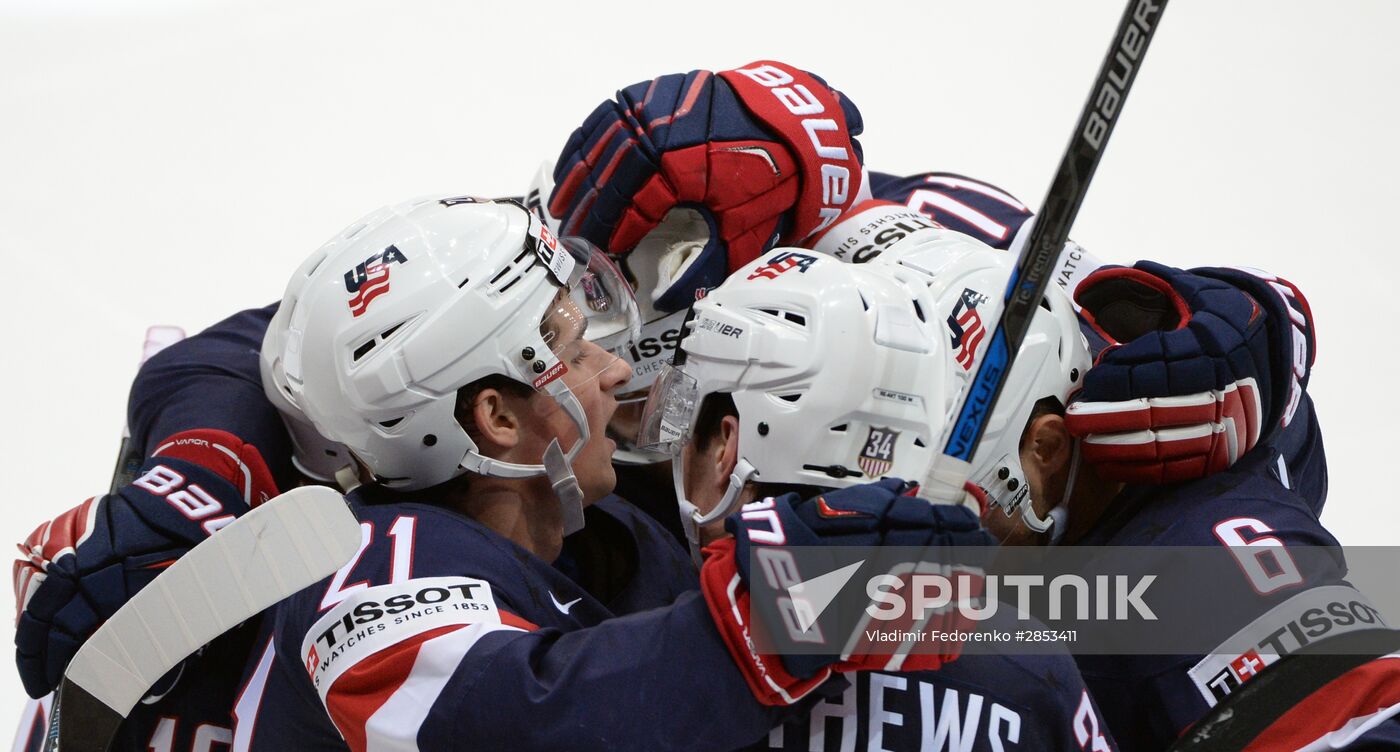 2016 IIHF World Ice Hockey Championship. Canada vs. USA