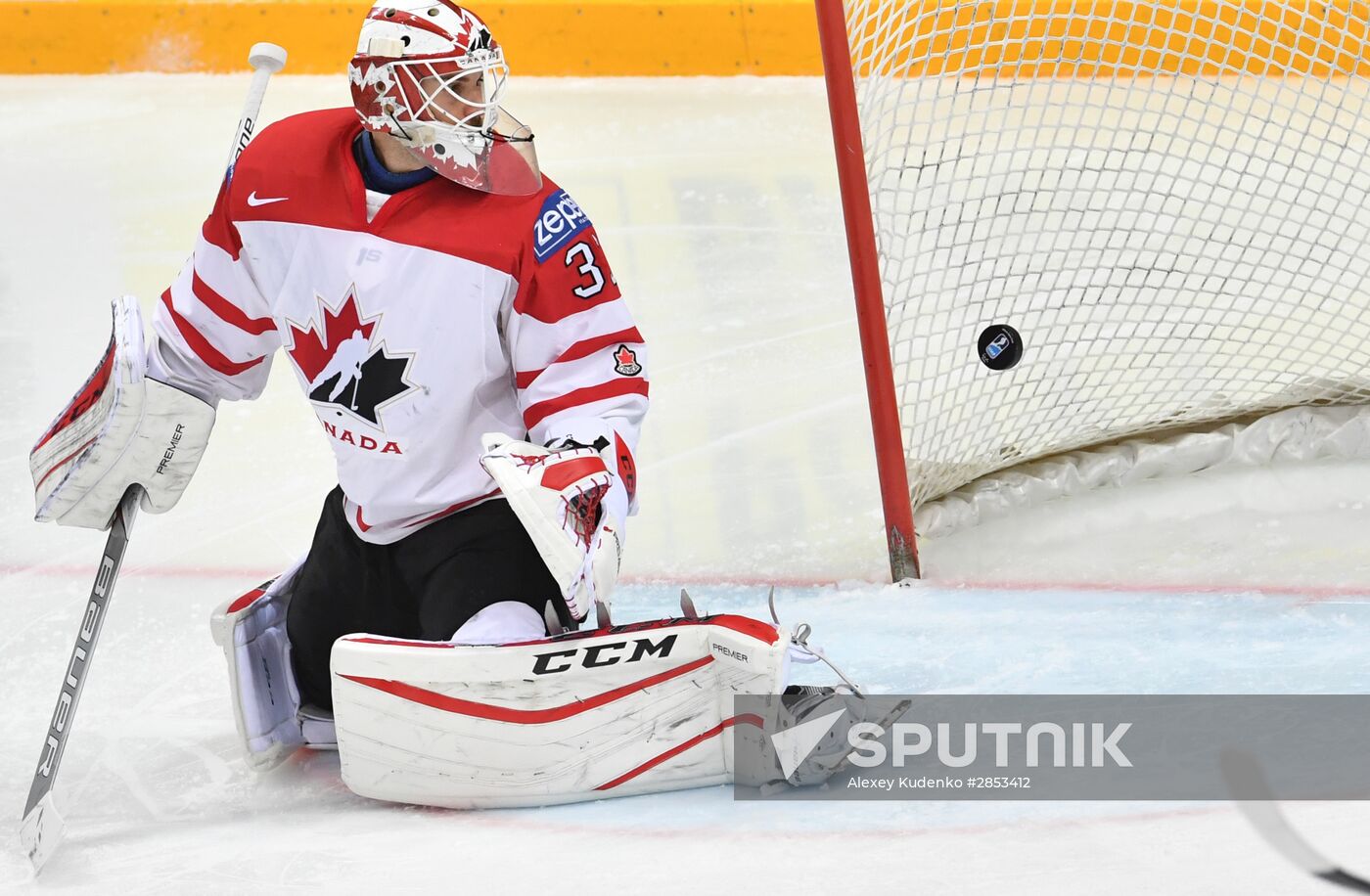 2016 IIHF World Ice Hockey Championship. Canada vs. USA