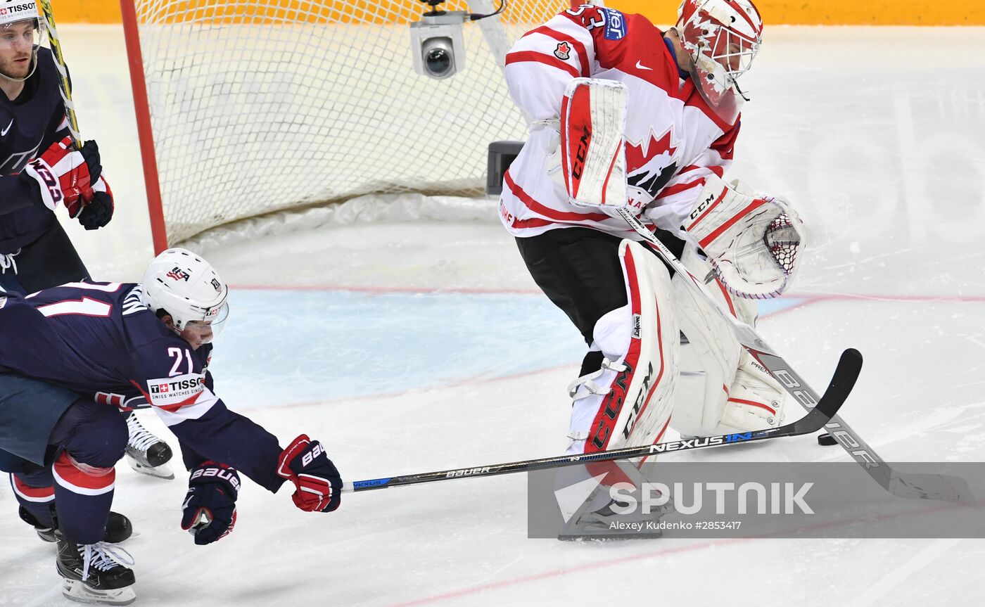 2016 IIHF World Ice Hockey Championship. Canada vs. USA