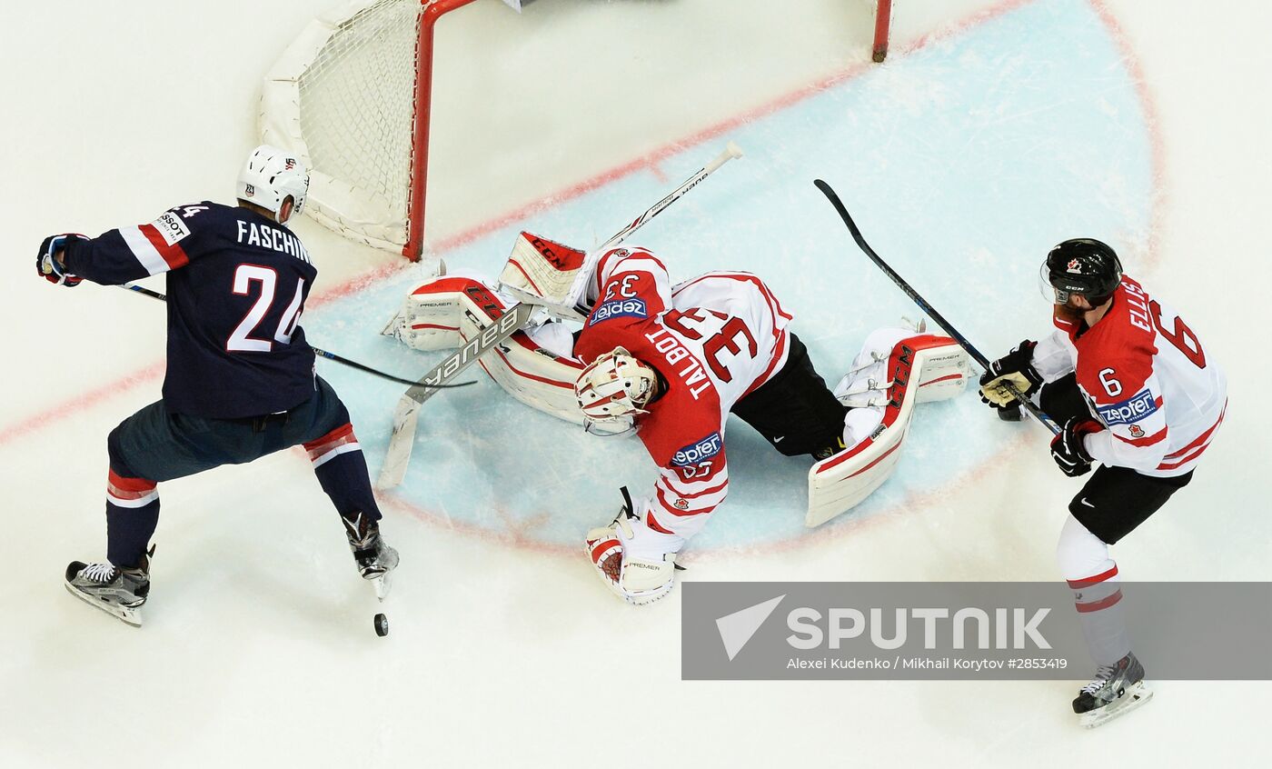 2016 IIHF World Ice Hockey Championship. Canada vs. USA