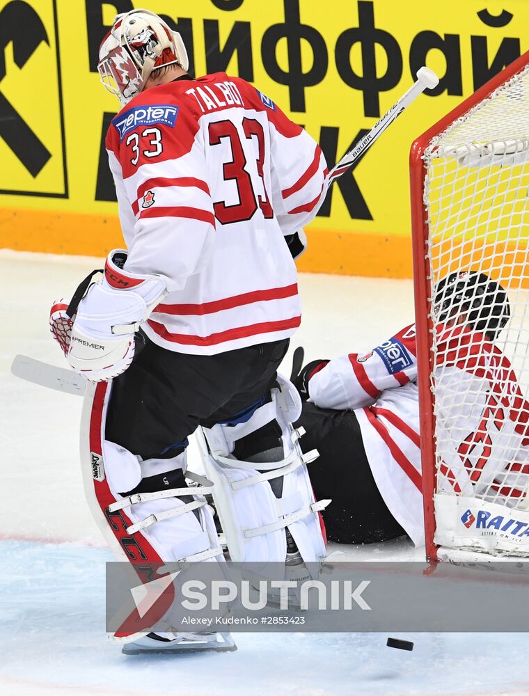 2016 IIHF World Ice Hockey Championship. Canada vs. USA