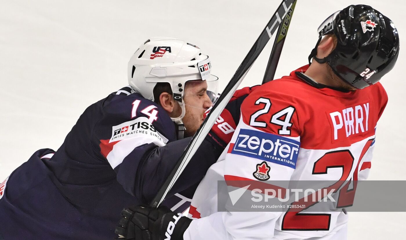 2016 IIHF World Ice Hockey Championship. Canada vs. USA