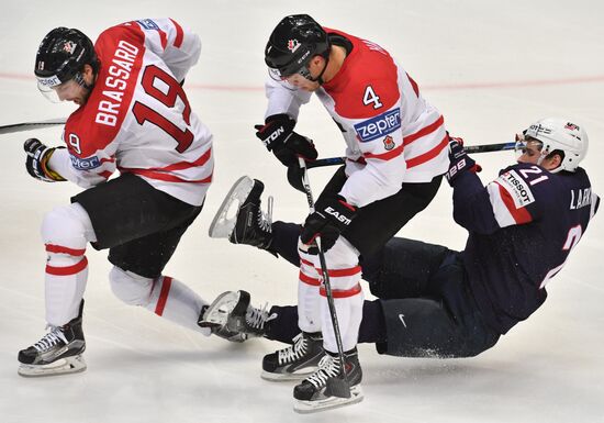 2016 IIHF World Ice Hockey Championship. Canada vs. USA
