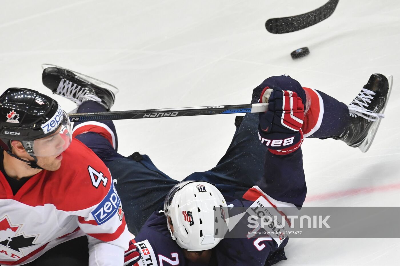 2016 IIHF World Ice Hockey Championship. Canada vs. USA