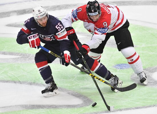 2016 IIHF World Ice Hockey Championship. Canada vs. USA