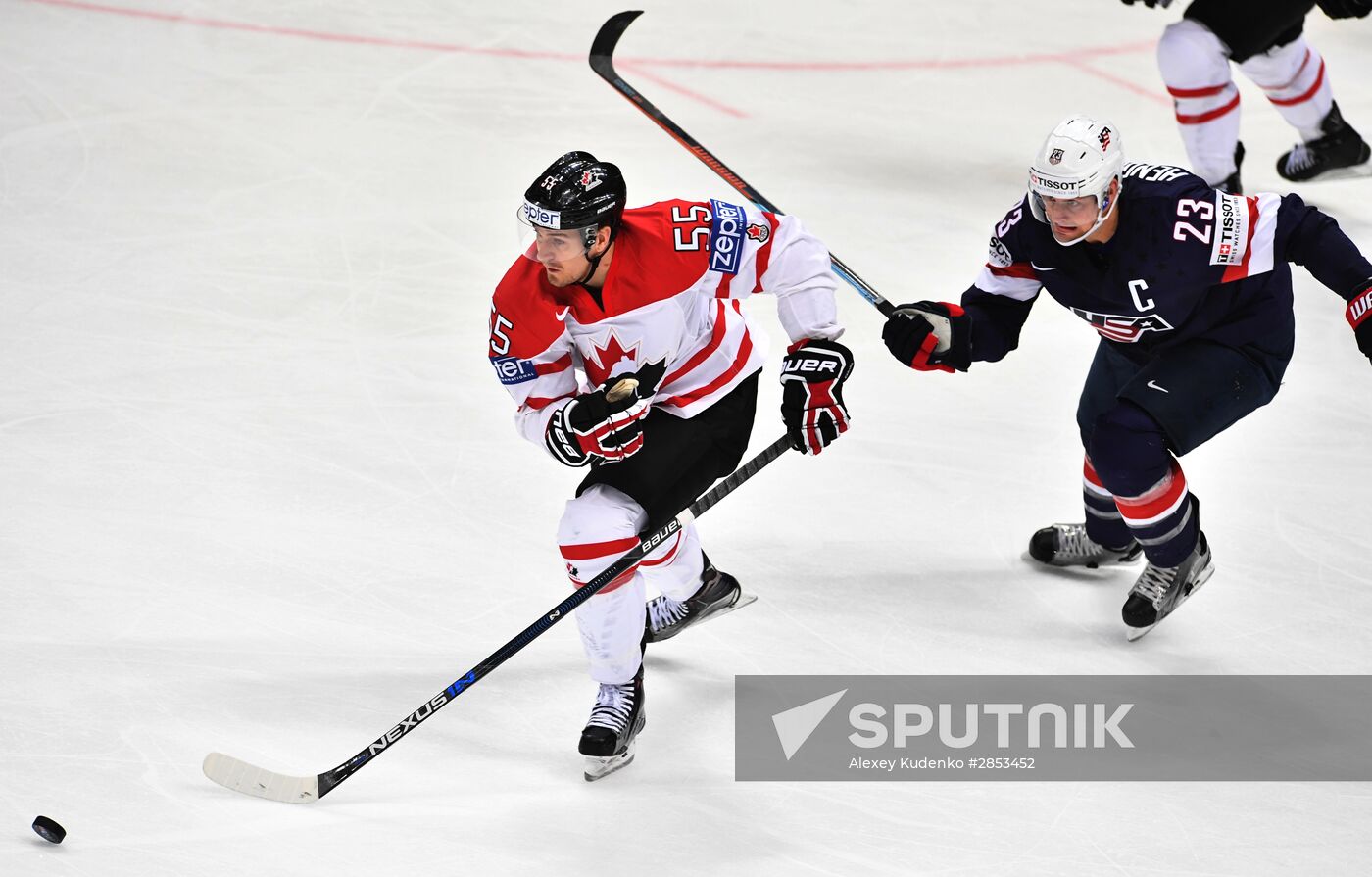 2016 IIHF World Ice Hockey Championship. Canada vs. USA