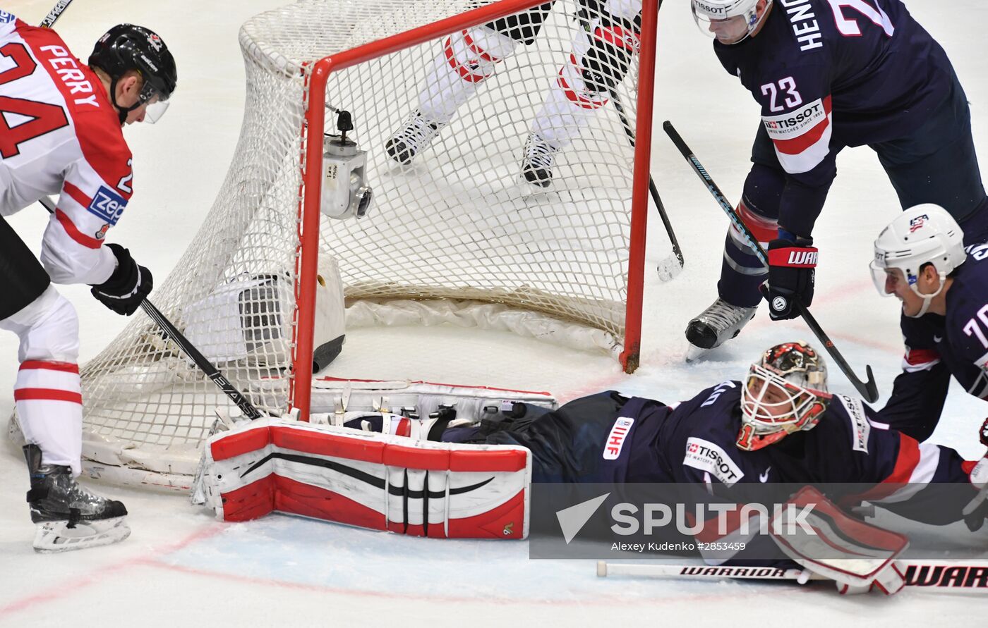 2016 IIHF World Ice Hockey Championship. Canada vs. USA