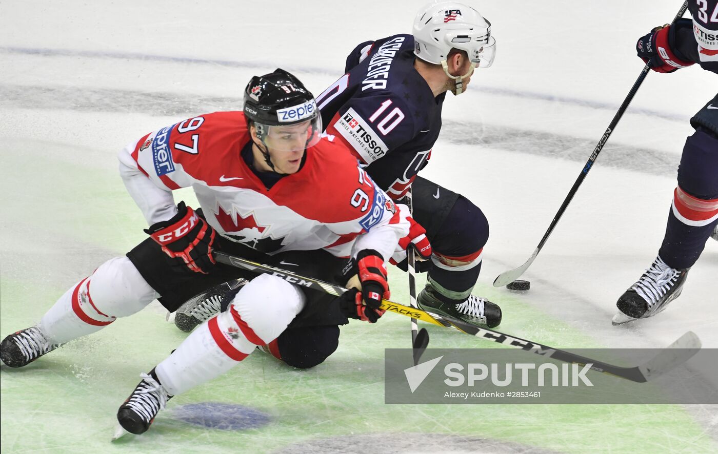 2016 IIHF World Ice Hockey Championship. Canada vs. USA