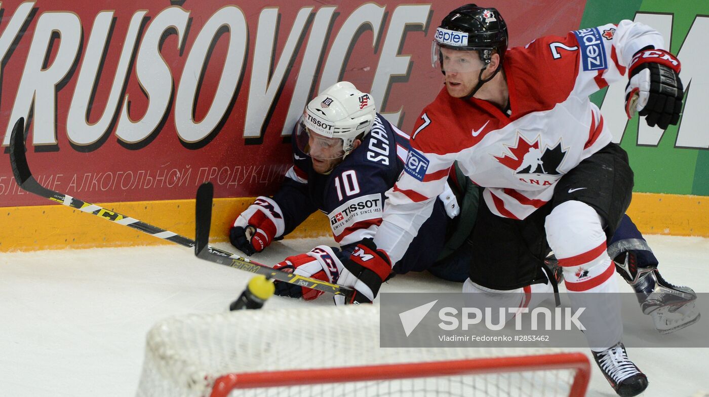 2016 IIHF World Ice Hockey Championship. Canada vs. USA