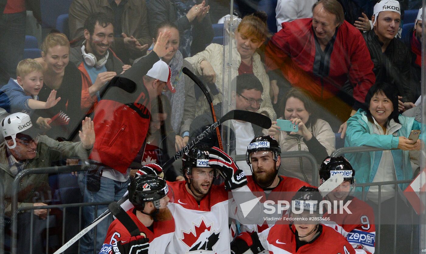 2016 IIHF World Ice Hockey Championship. Canada vs. USA