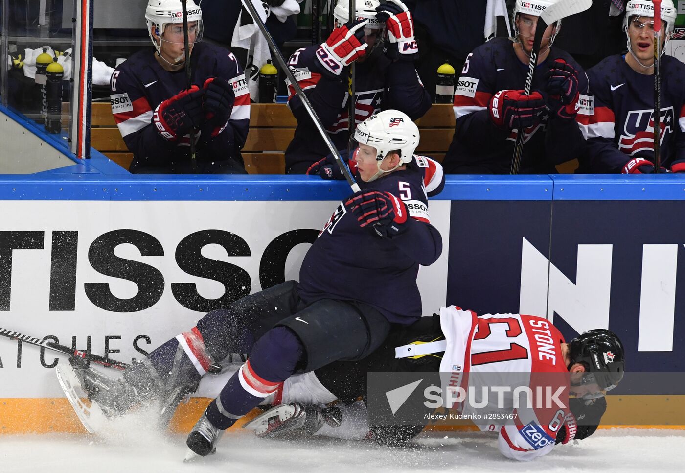 2016 IIHF World Ice Hockey Championship. Canada vs. USA