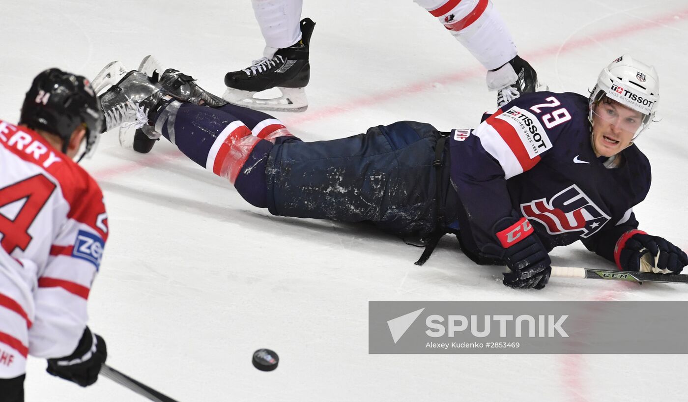 2016 IIHF World Ice Hockey Championship. Canada vs. USA