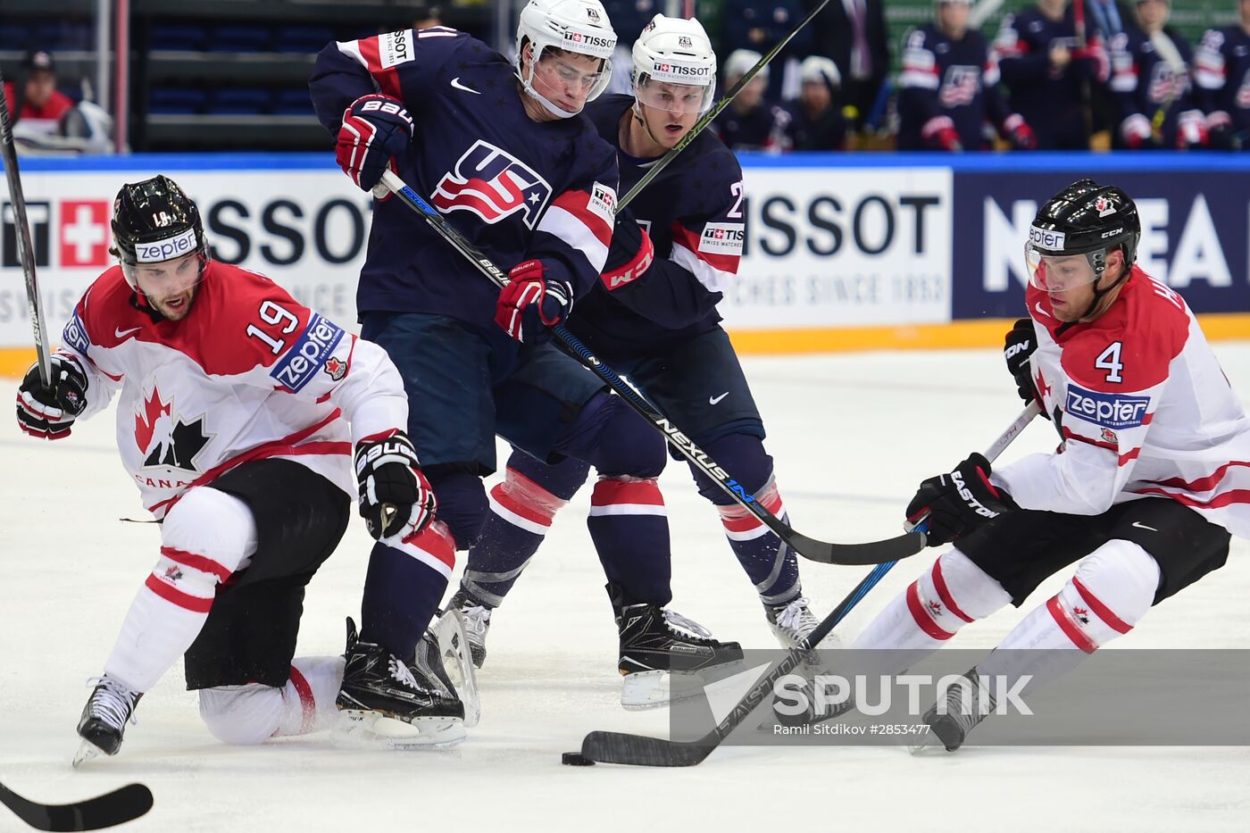 2016 IIHF World Ice Hockey Championship. Canada vs. USA