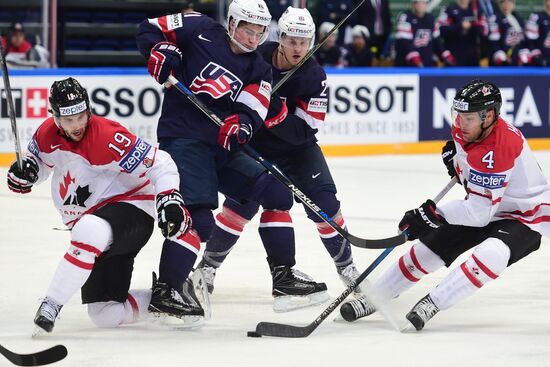 2016 IIHF World Ice Hockey Championship. Canada vs. USA