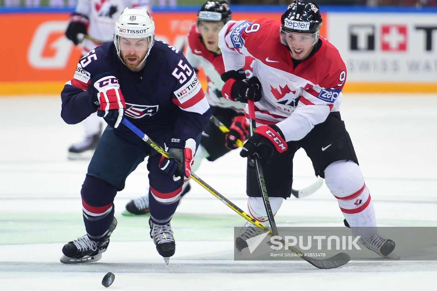 2016 IIHF World Ice Hockey Championship. Canada vs. USA