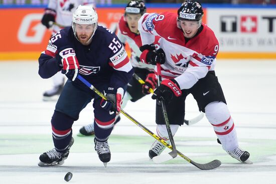 2016 IIHF World Ice Hockey Championship. Canada vs. USA