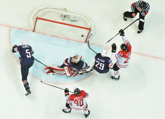 2016 IIHF World Ice Hockey Championship. Canada vs. USA