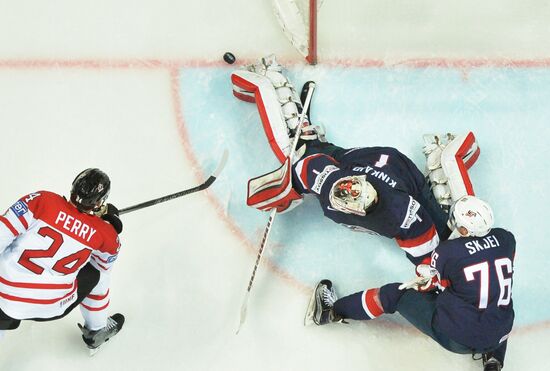 2016 IIHF World Ice Hockey Championship. Canada vs. USA