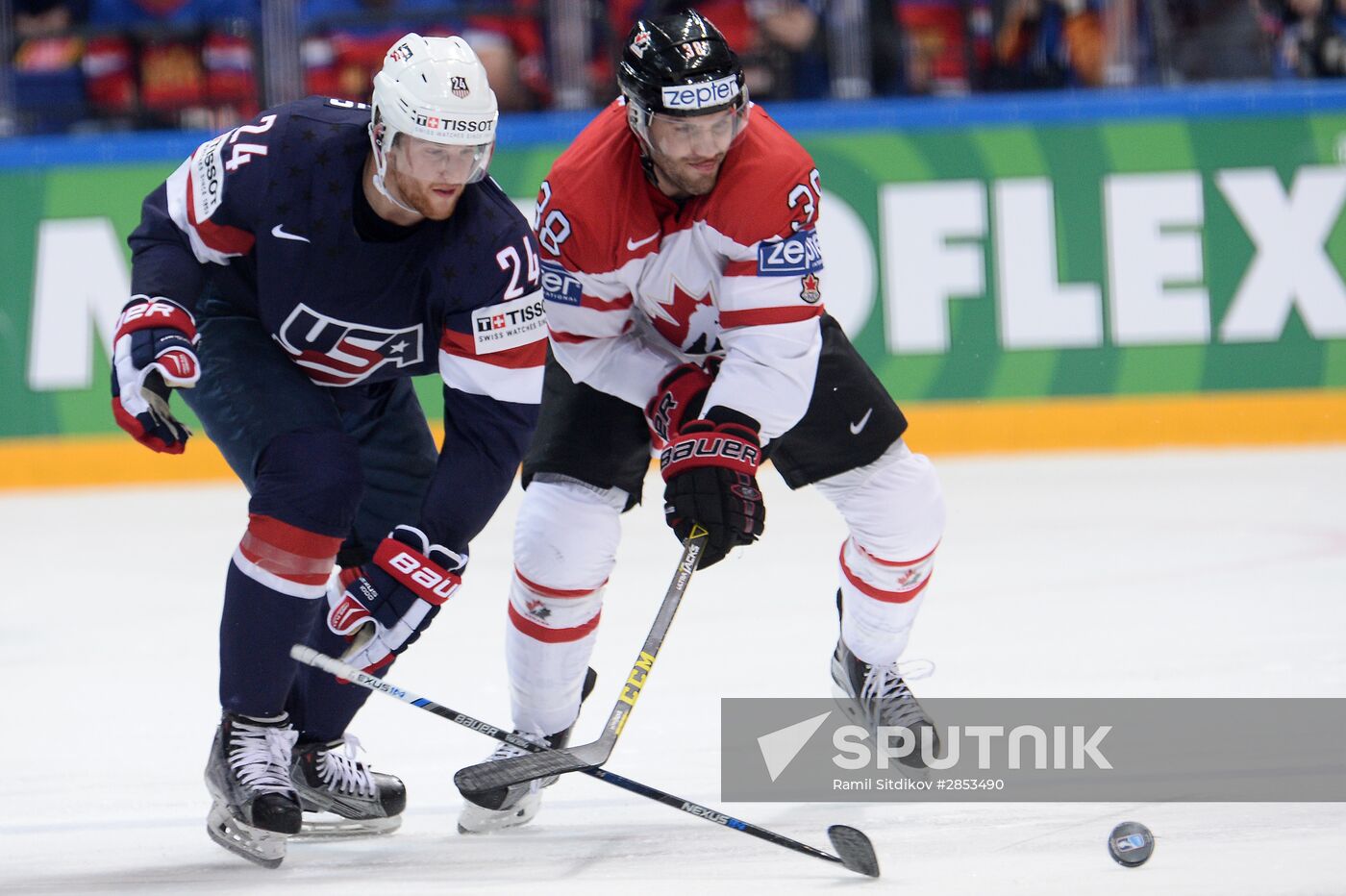 2016 IIHF World Ice Hockey Championship. Canada vs. USA