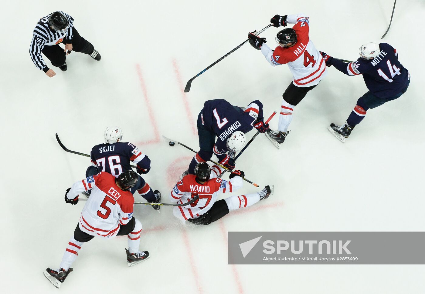 2016 IIHF World Ice Hockey Championship. Canada vs. USA