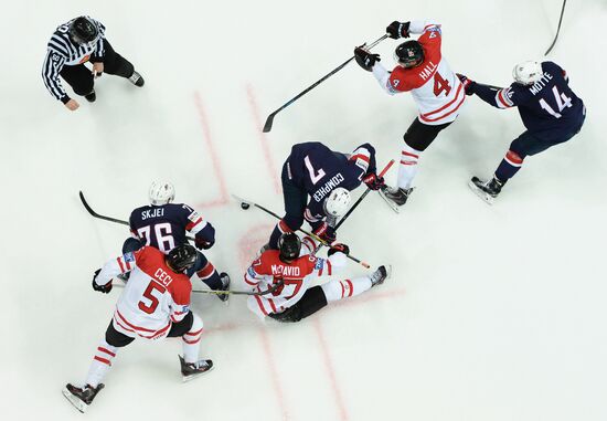 2016 IIHF World Ice Hockey Championship. Canada vs. USA