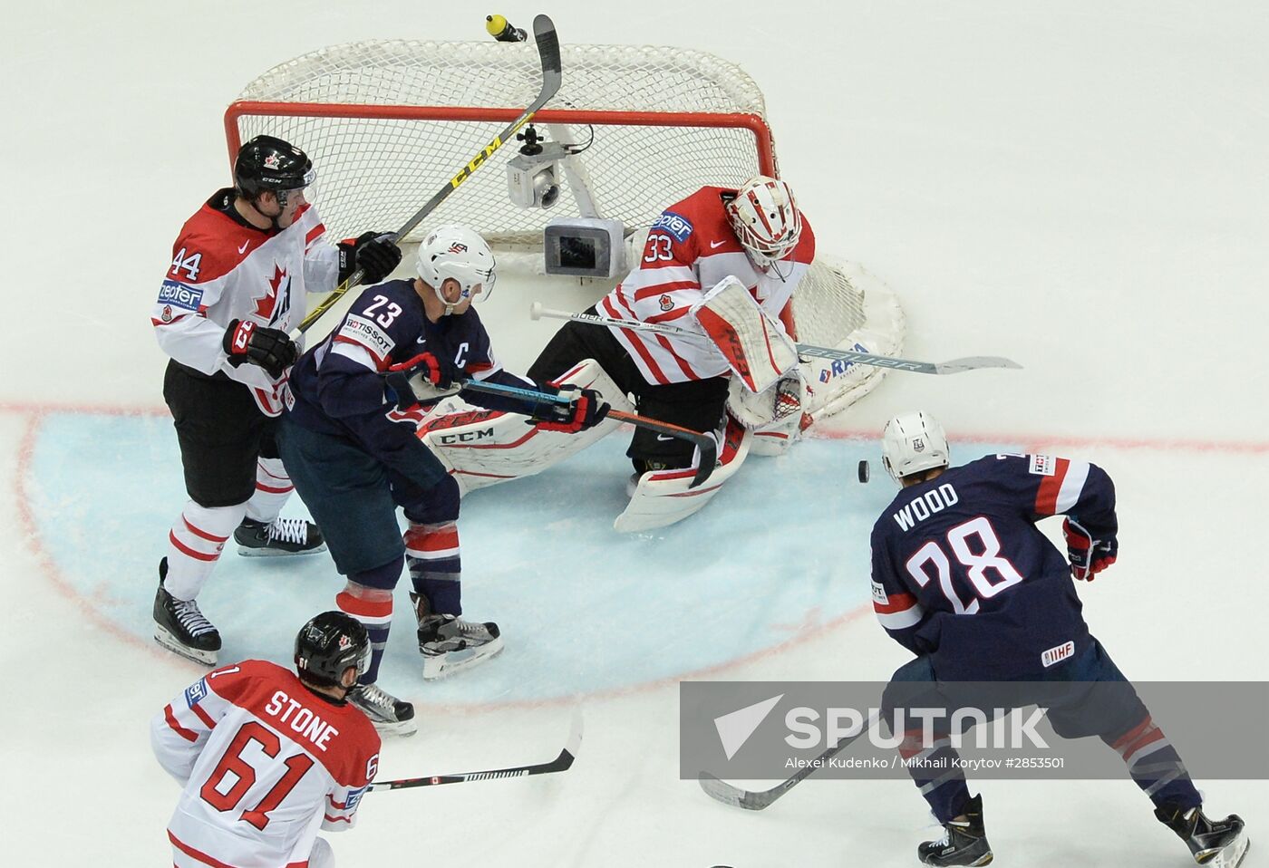 2016 IIHF World Ice Hockey Championship. Canada vs. USA