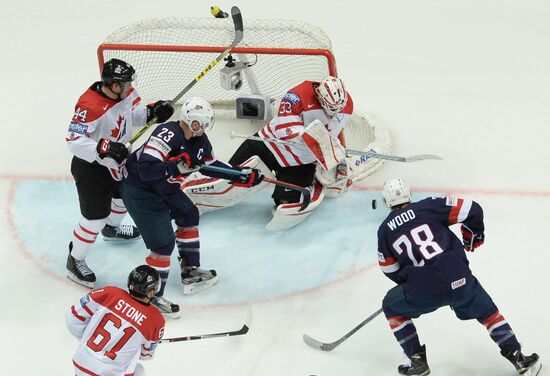 2016 IIHF World Ice Hockey Championship. Canada vs. USA