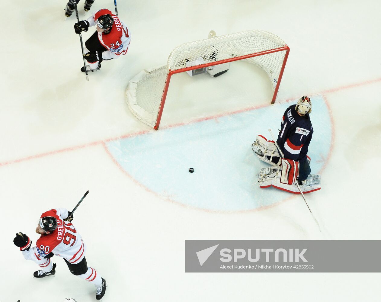 2016 IIHF World Ice Hockey Championship. Canada vs. USA