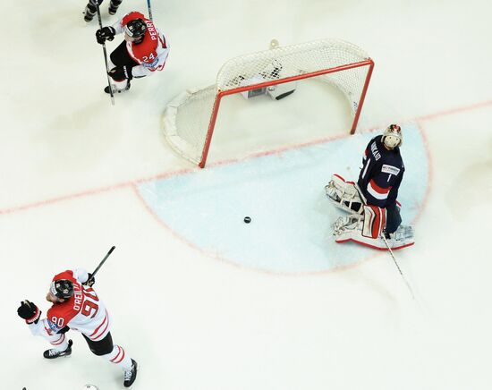 2016 IIHF World Ice Hockey Championship. Canada vs. USA