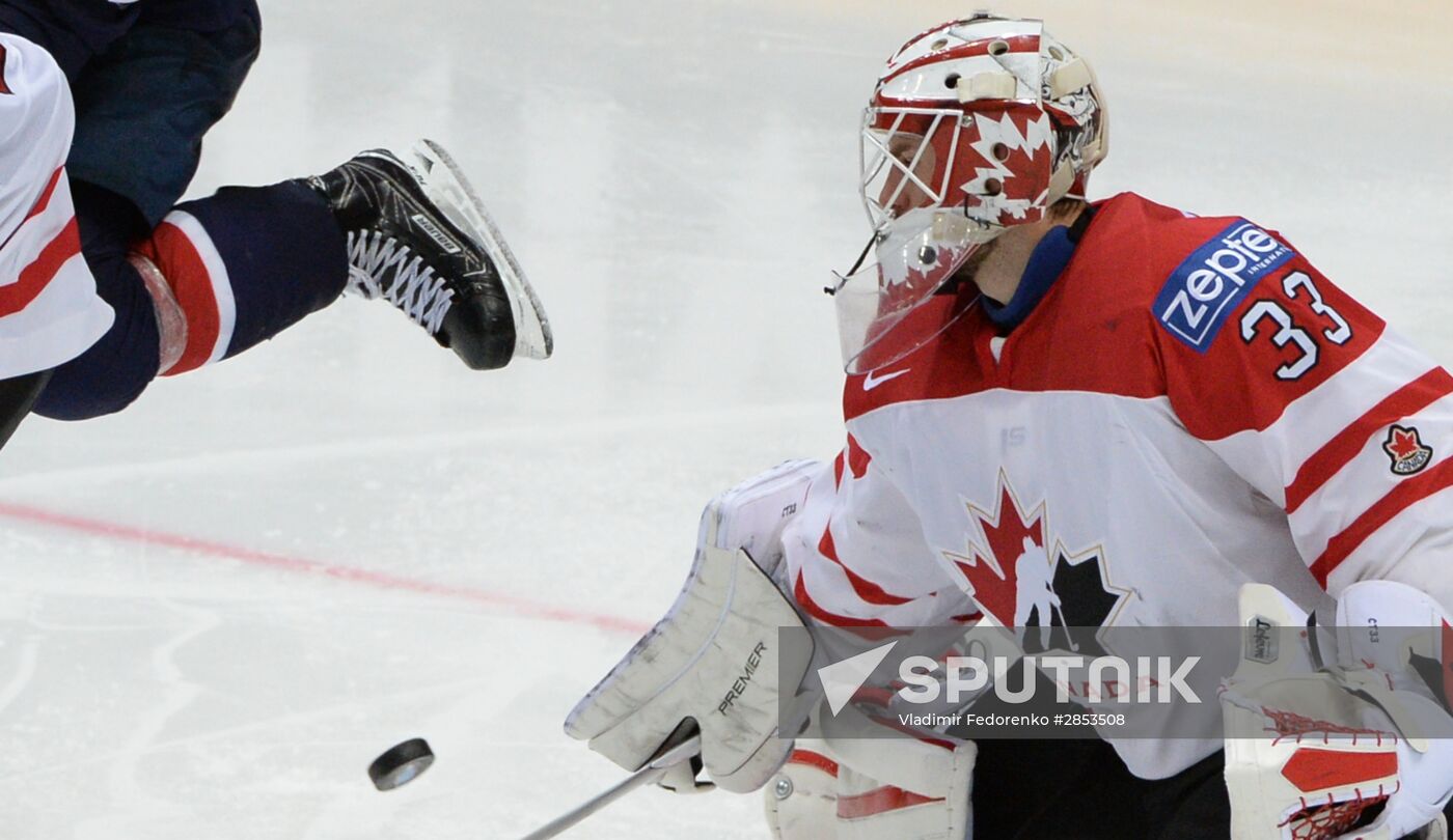 2016 IIHF World Ice Hockey Championship. Canada vs. USA