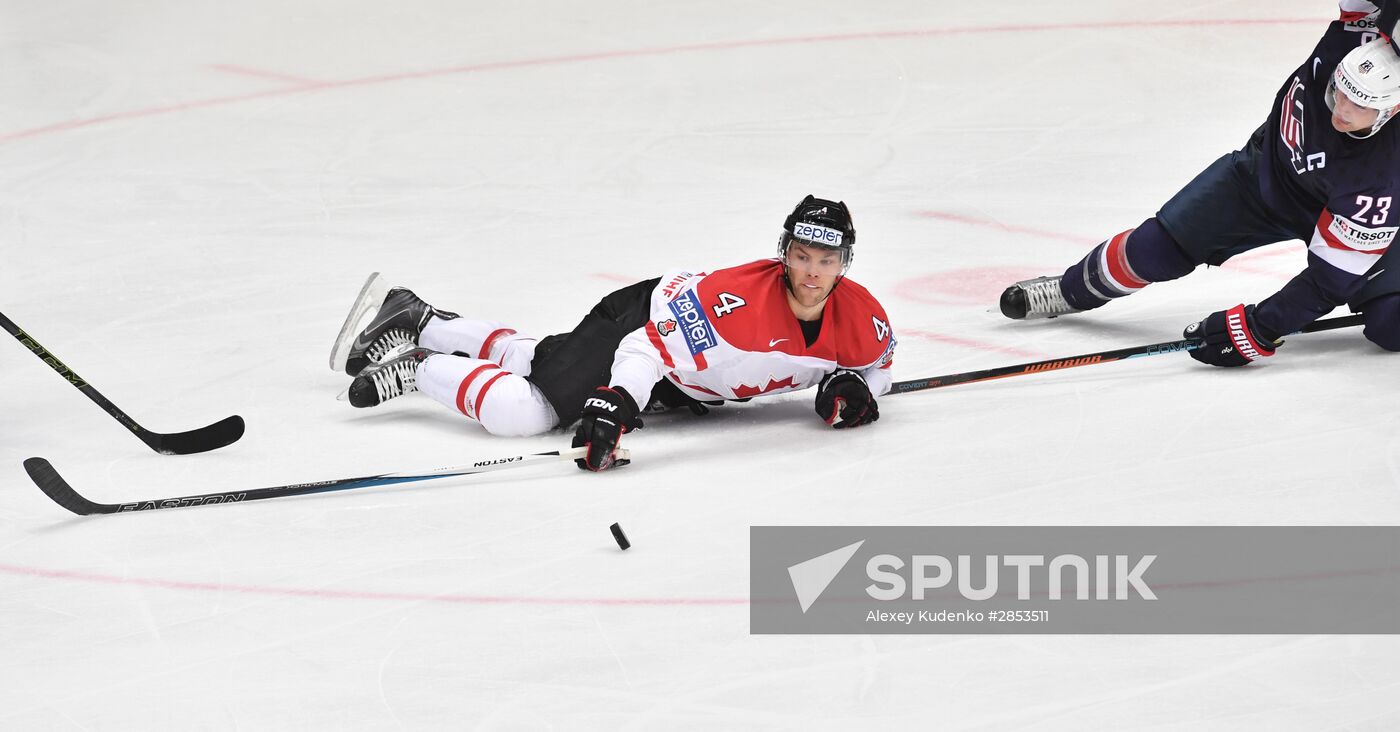 2016 IIHF World Ice Hockey Championship. Canada vs. USA