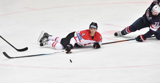 2016 IIHF World Ice Hockey Championship. Canada vs. USA